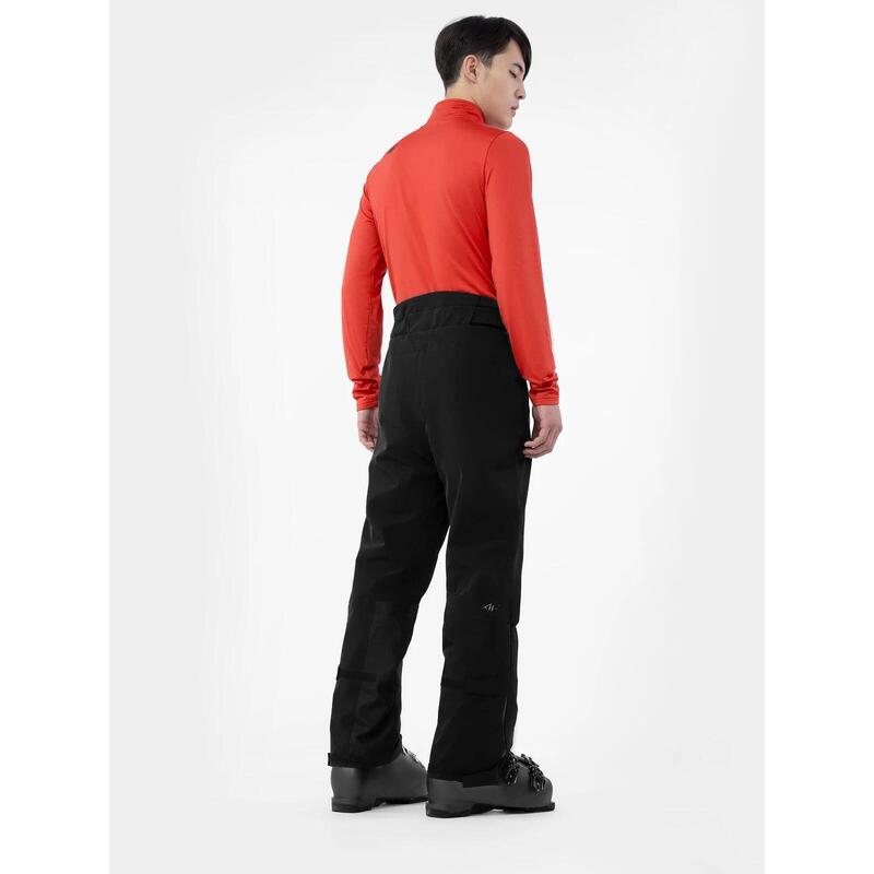 PANTALONI DE SCHI 4FPRO MEMBRANA DERMIZAX® 20 000 PENTRU BĂRBAȚI, Negru, S