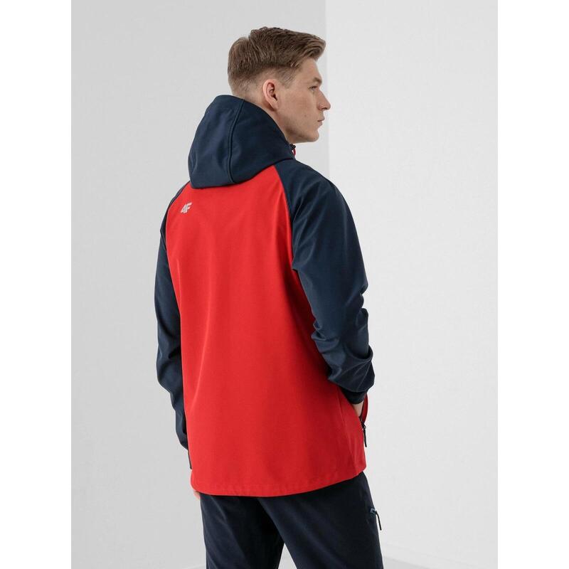 Geaca barbati Softshell 4F, Rosu, XL