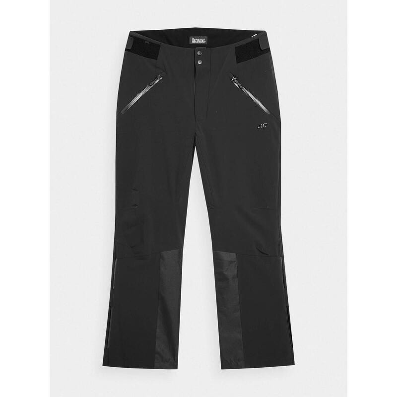 PANTALONI DE SCHI 4FPRO MEMBRANA DERMIZAX® 20 000 PENTRU BĂRBAȚI, Negru, XL