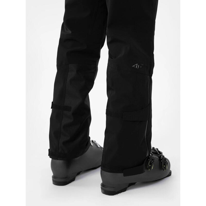 PANTALONI DE SCHI 4FPRO MEMBRANA DERMIZAX® 20 000 PENTRU BĂRBAȚI, Negru, XL