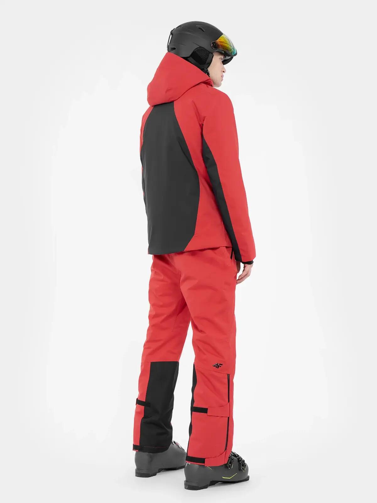 PANTALONI DE SCHI 4FPRO MEMBRANA DERMIZAX® 20 000 PENTRU BĂRBAȚI, Rosu, S 4/7