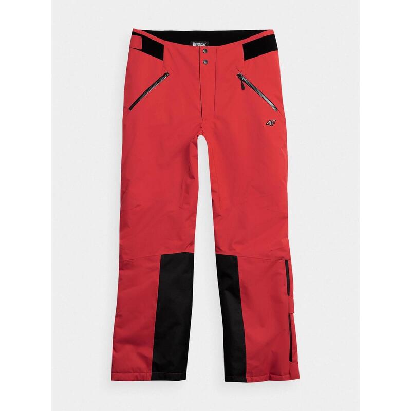PANTALONI DE SCHI 4FPRO MEMBRANA DERMIZAX® 20 000 PENTRU BĂRBAȚI, Rosu, M