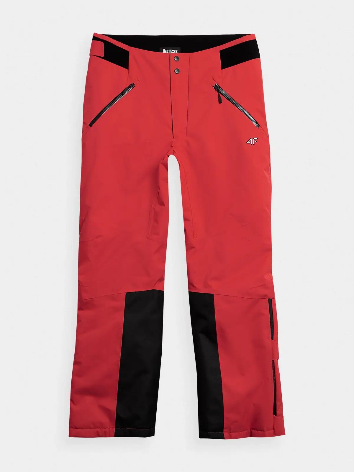 PANTALONI DE SCHI 4FPRO MEMBRANA DERMIZAX® 20 000 PENTRU BĂRBAȚI, Rosu, 3XL 2/6