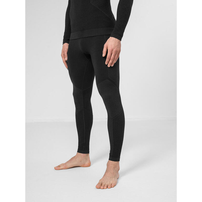Lenjerie de corp, Colanti barbati merinos 4F BIMB032D, Negru, XXL/3XL