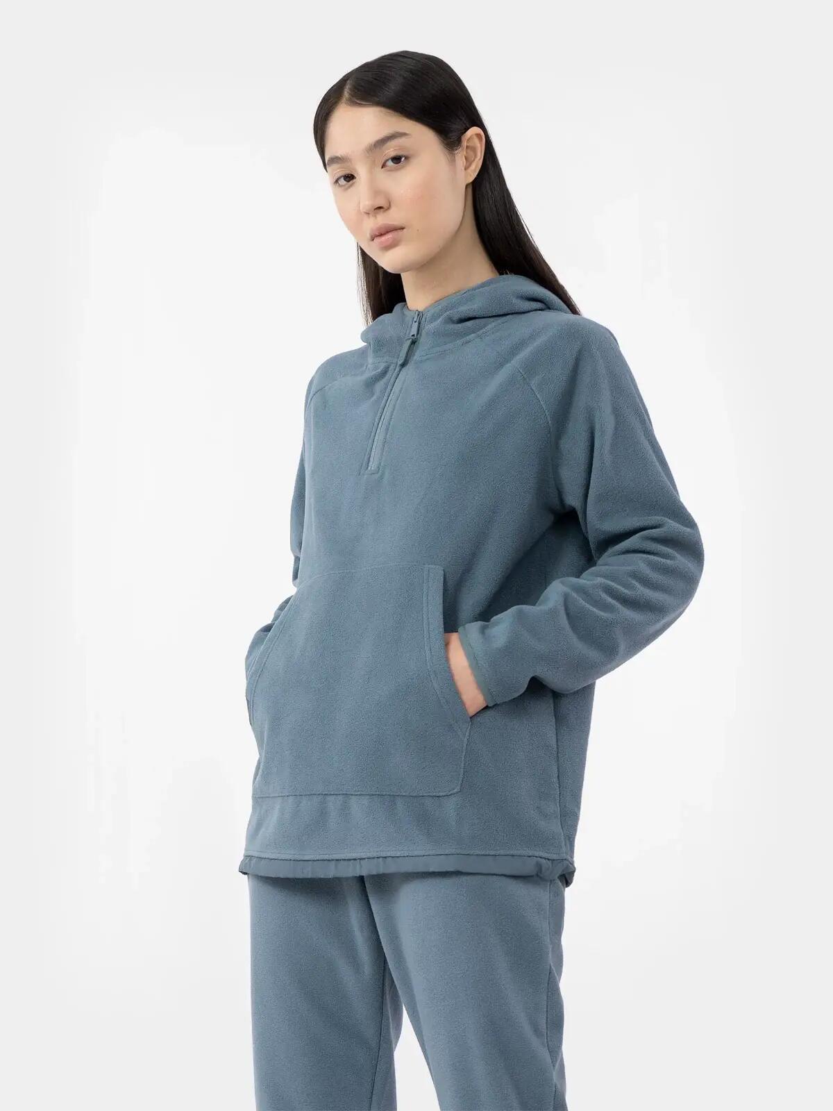 Polar pentru femei, cu gluga 4F PLD010, Denim, XL 6/6