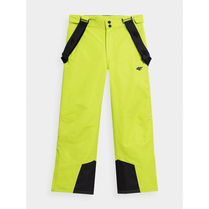 Pantaloni schi baieti 4F JSPMN001, membrana 8000, Verde, 152