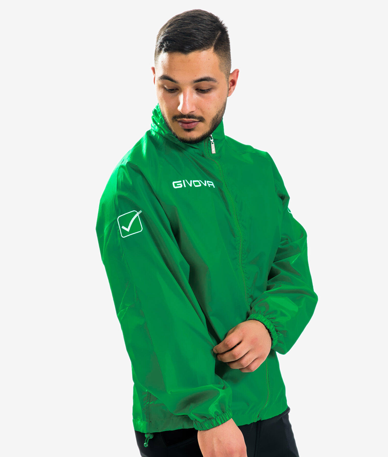 Casaco Desportivo Givova Básico Verde 3/3