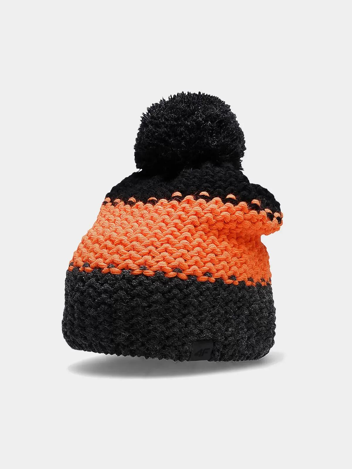 Fes pentru baieti 4F JCAM006, orange, ONE SIZE 2/2