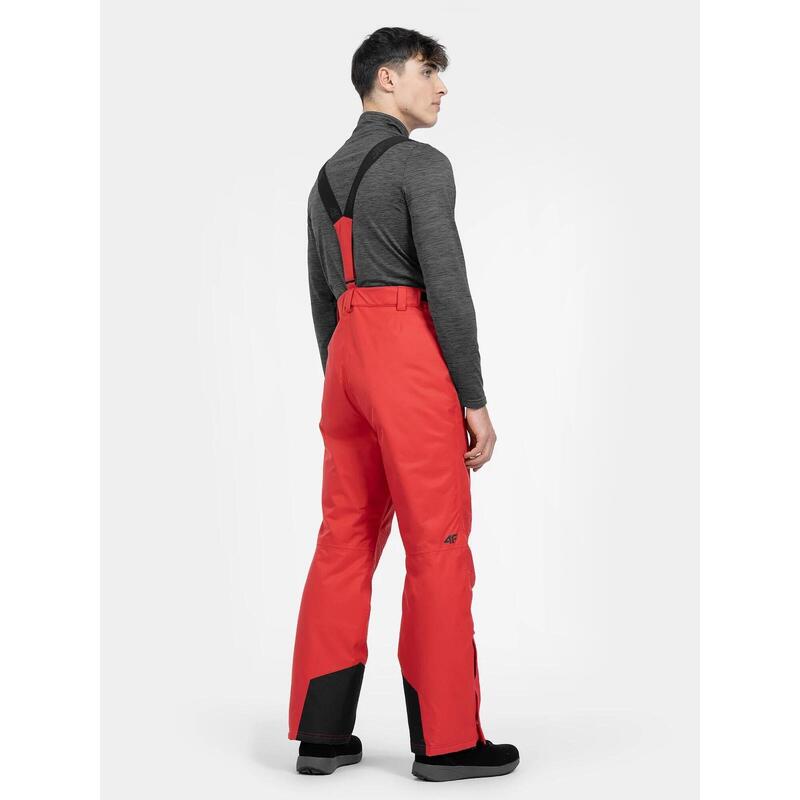 PANTALONI DE SCHI PENTRU BĂRBAȚI CU MEMBRANA 5.000, Rosu, XL