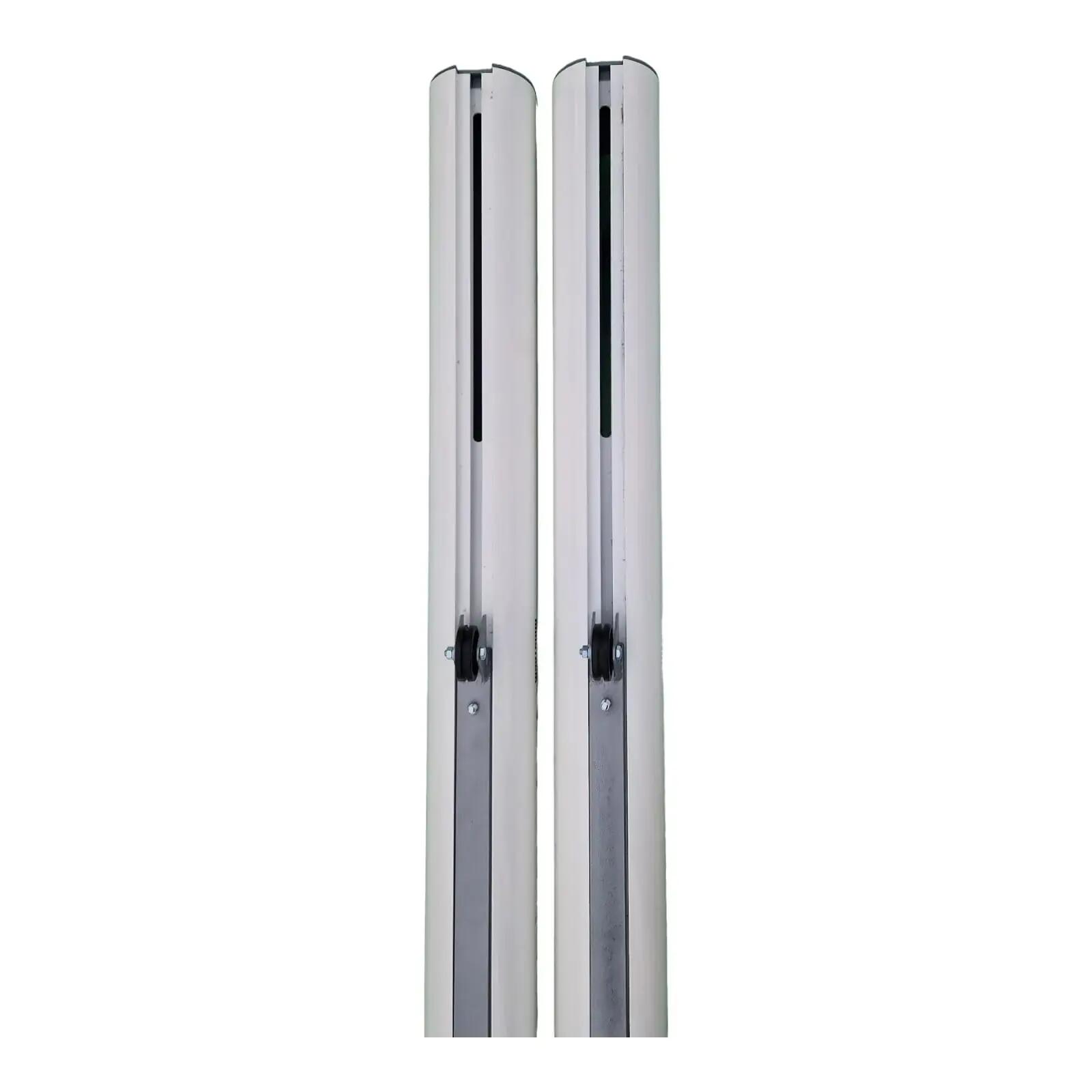 Stalpi volei Anastasia Sport profil aluminiu oval, inaltime reglabila a fileului 5/10