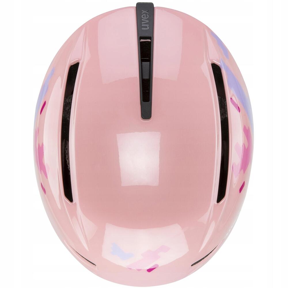 UVEX Viti roze puzzel kinderskihelm 51-55 cm 4/5