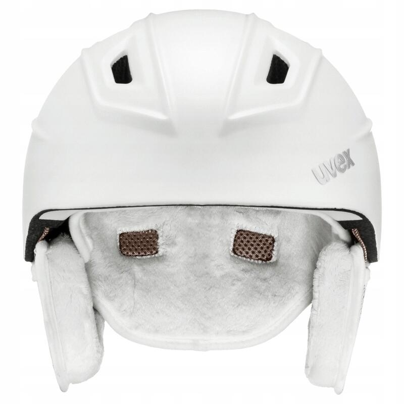 Kask narciarski Uvex Fierce White Mat