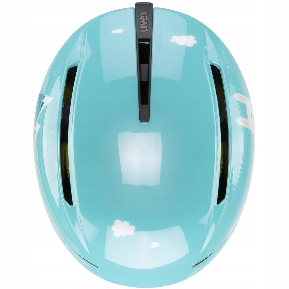 Skihelm uvex Viti Turquoise Konijn 4/5