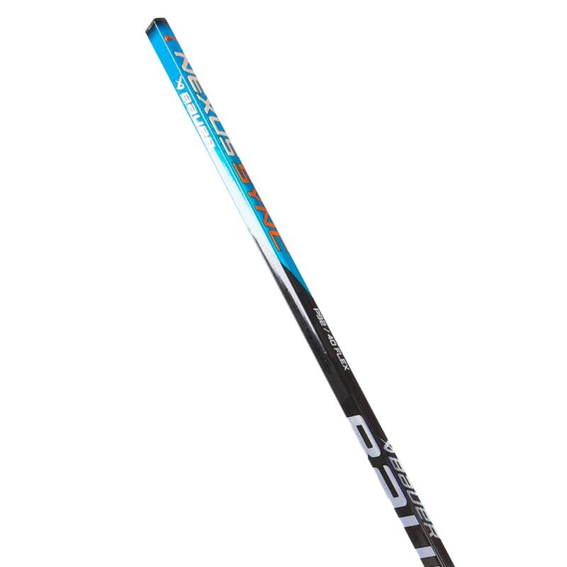 Dětská hokejka BAUER S22 NEXUS SYNC GRIP STK-JR-40(52") - pravá P92