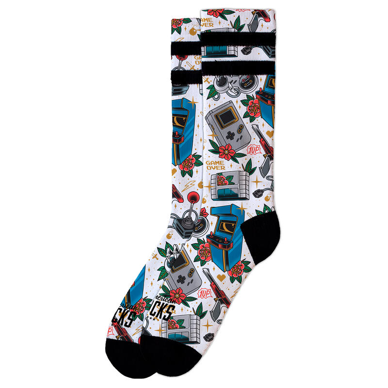 Calzini American Socks Game Over - Mid High