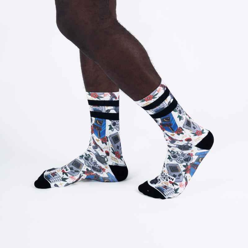 Socken American Socks Game Over - Mid High