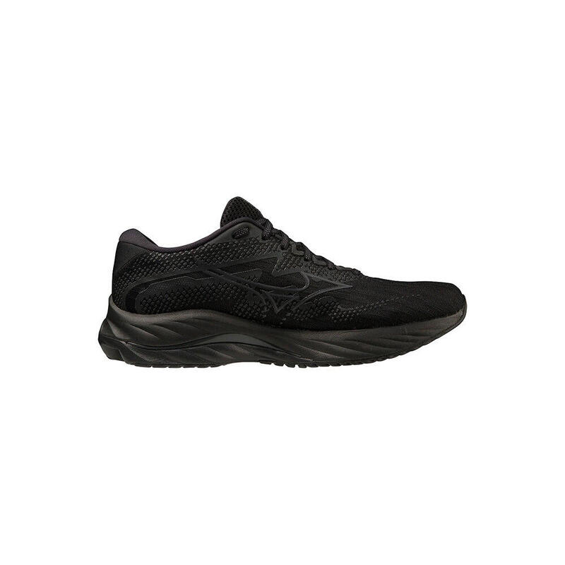 Wave Rider 27 Wide Men's Road Running Shoes - Black