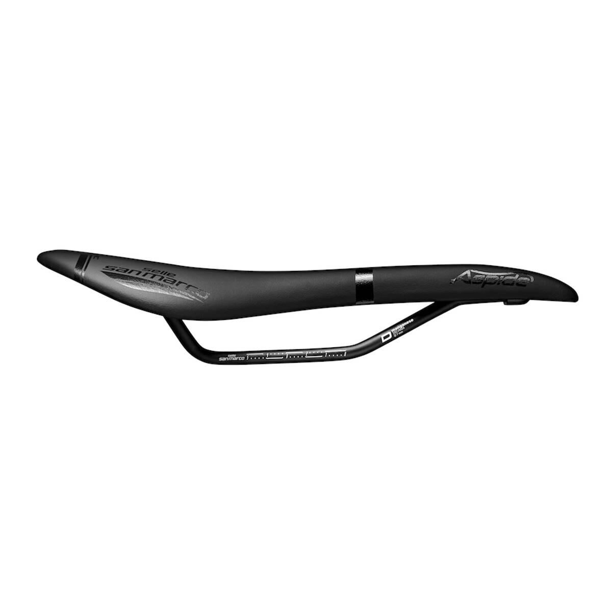 SELLE SAN MARCO Aspide Open-Fit Dynamic Saddle Mens Road Black/Black Wide (L2)