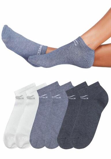 Venice Beach Sneakersocken (6 Paar) für Damen
