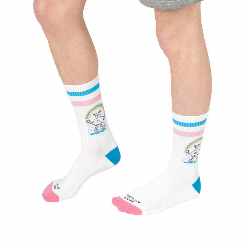 Calcetines divertidos para deporte American Socks No bad days - Mid High