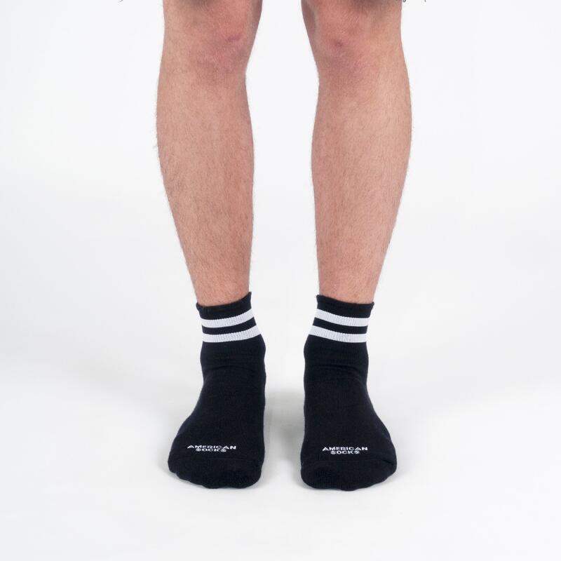 Calcetines divertidos para deporte American Socks Back in Black - Ankle High