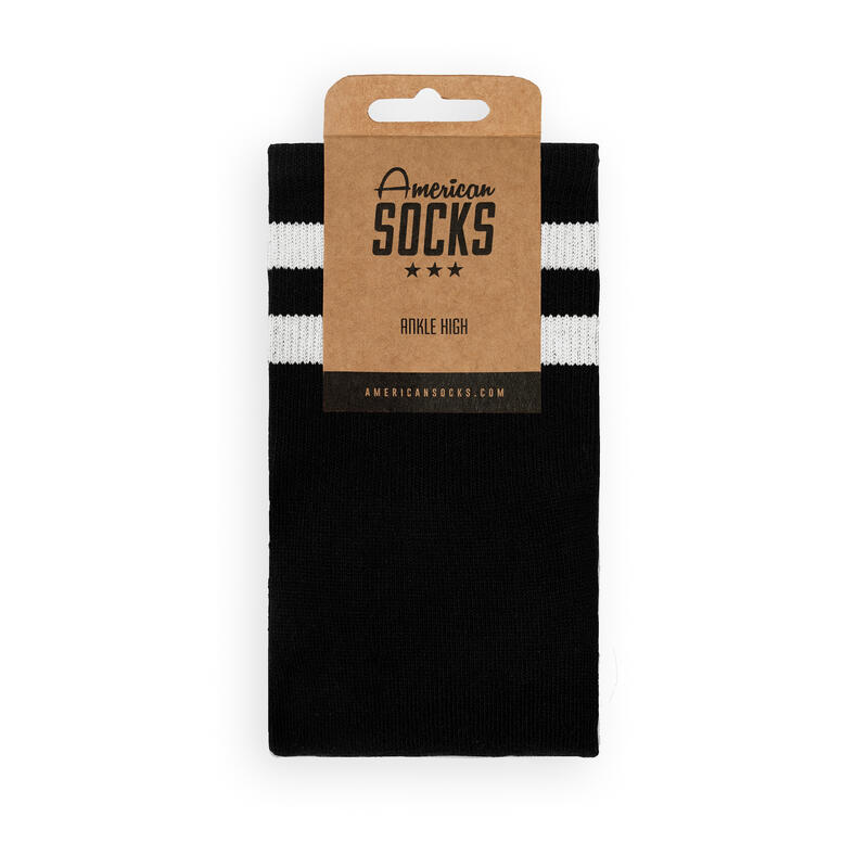 Calcetines divertidos para deporte American Socks Back in Black - Ankle High