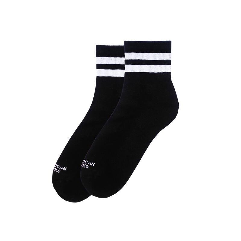 Calcetines divertidos para deporte American Socks Back in Black - Ankle High