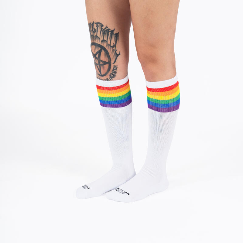 Socken American Socks Rainbow Pride - Knee High