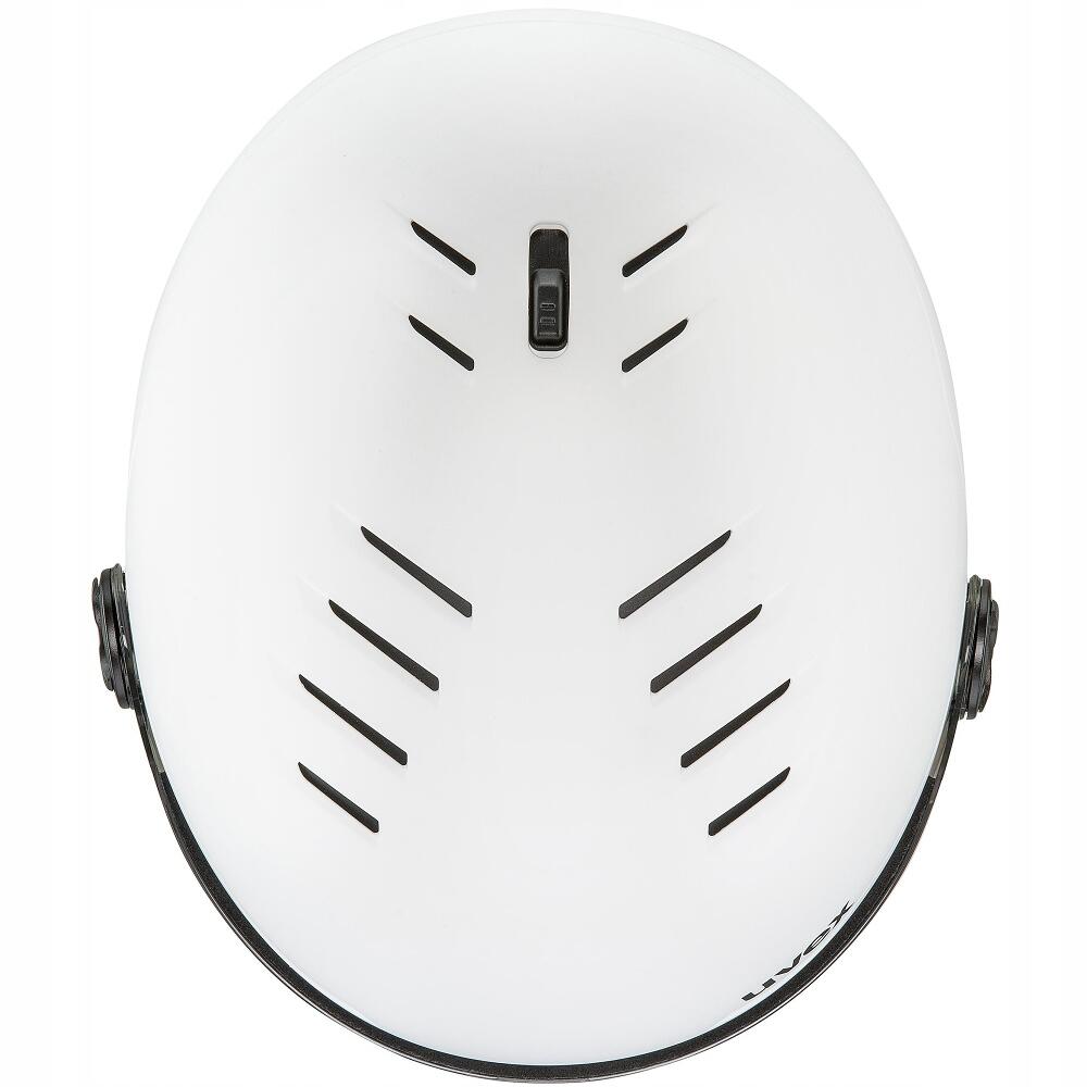 Casco De Ski / Snow Wanted Visor Pro V Blanco Mate Hombre 4/5