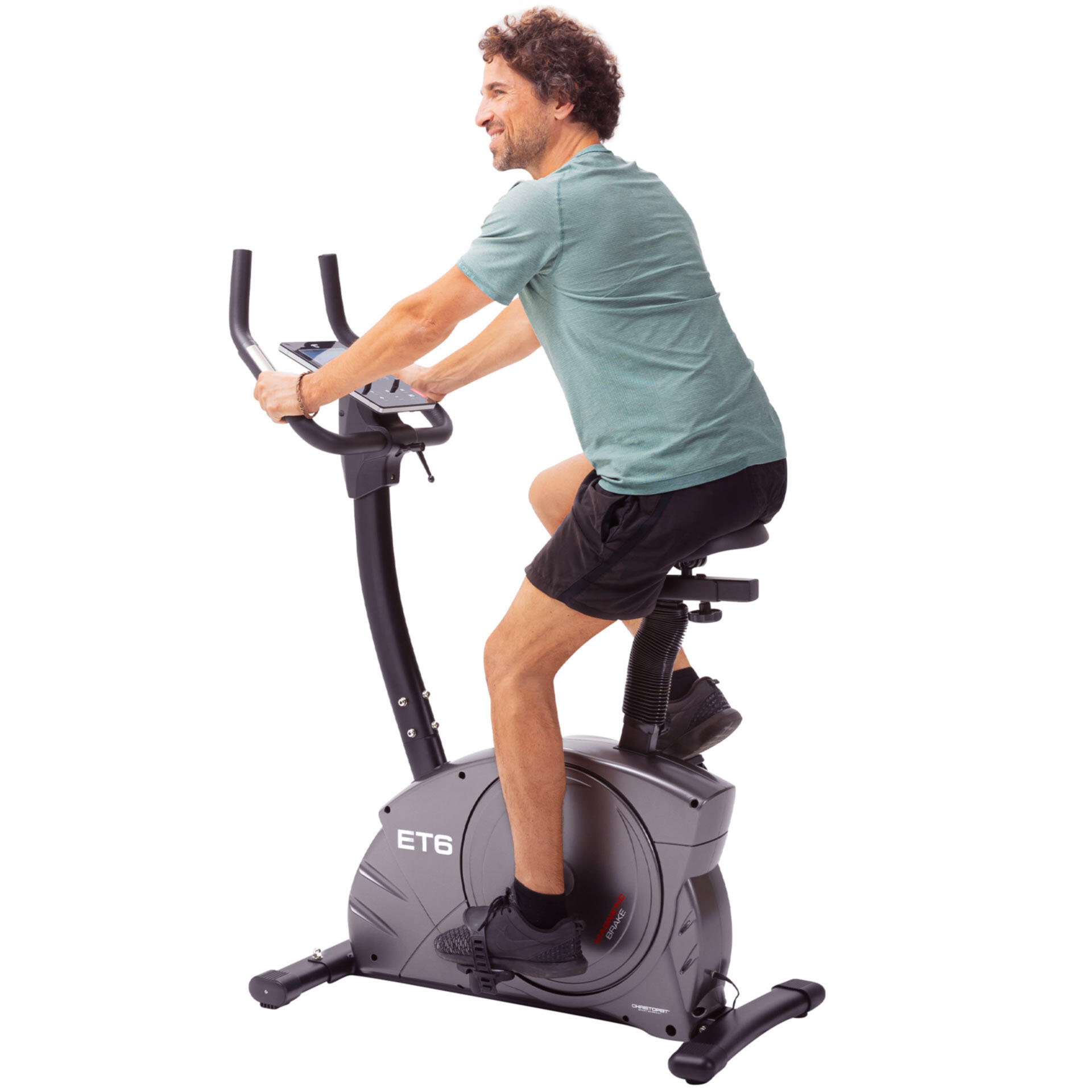 Vélo d'appartement Ergomètre ET 6 Noir 7/7