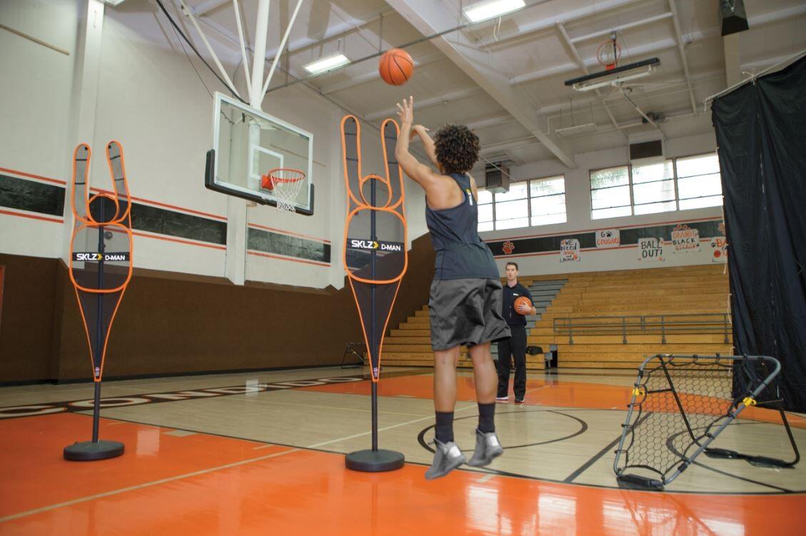 Mannequin de défense, orange D-MAN Basketball- SKLZ 5/5