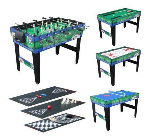 Multi-Stół do gier 12w1 Piłkarzyki Ping-Pong