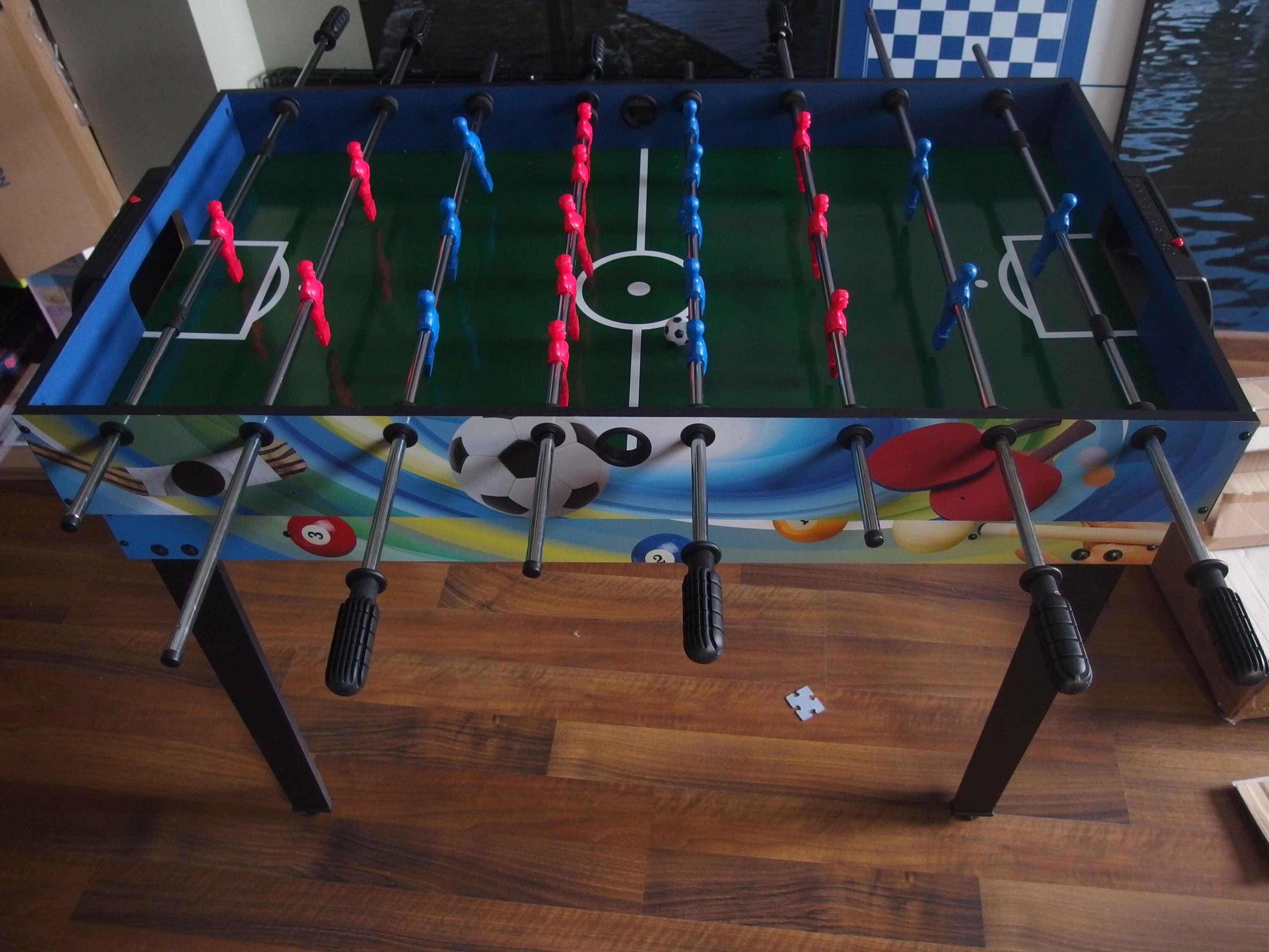 Multi-Stół do gier 12w1 Piłkarzyki Ping-Pong 2/7