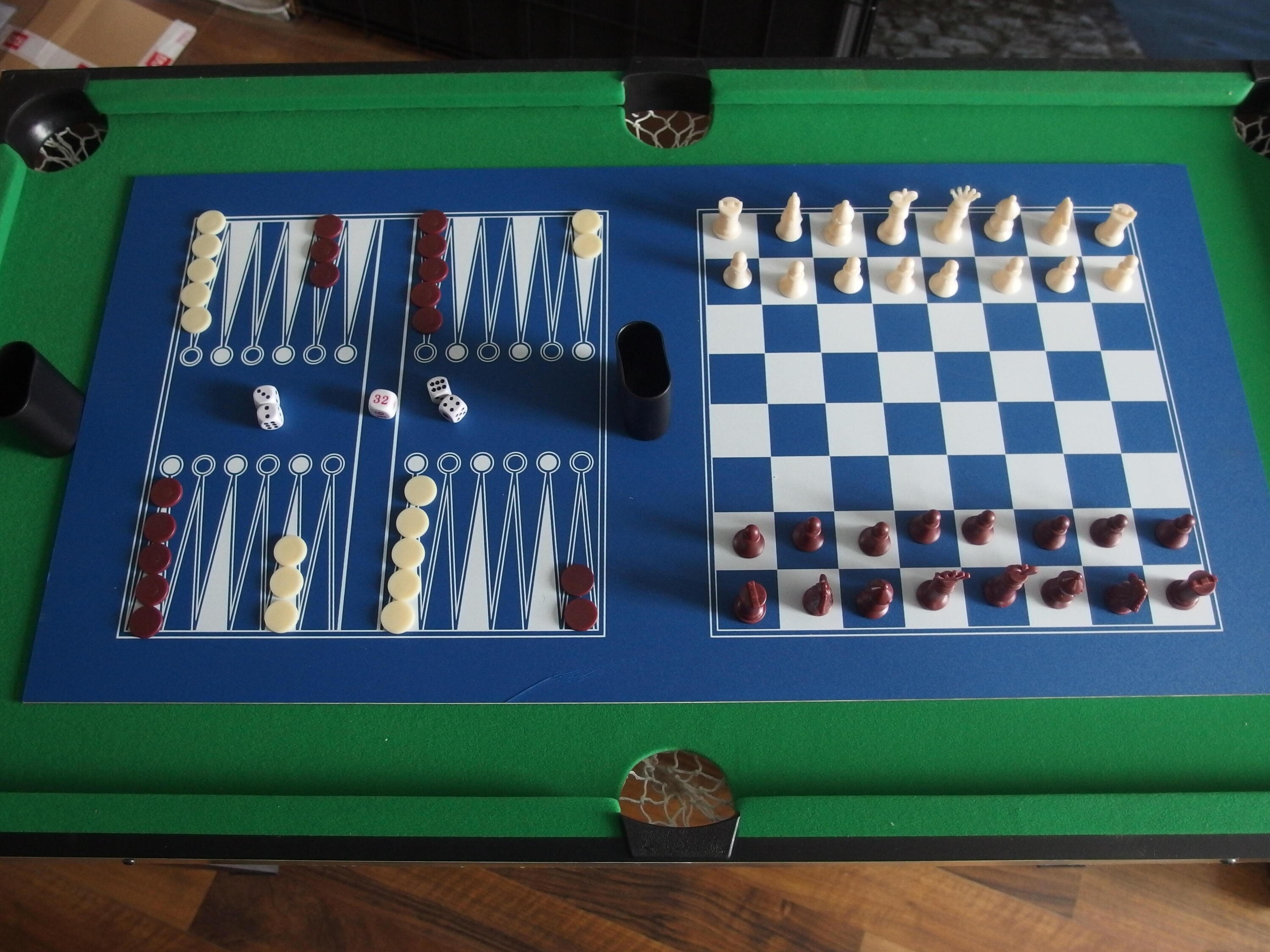 Multi-Stół do gier 12w1 Piłkarzyki Ping-Pong 6/7