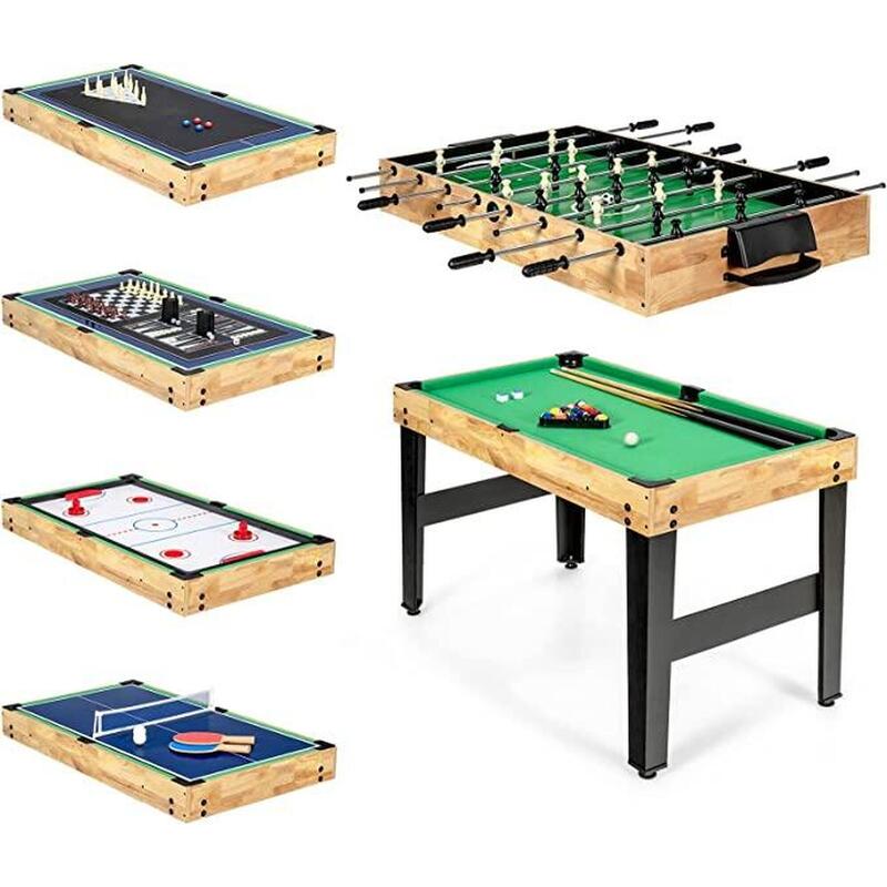 Multi Stół do gier 10w1 Piłkarzyki Ping-Pong