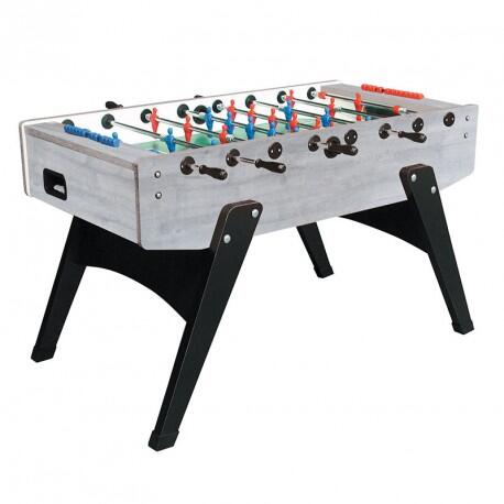 Calciobalilla G2000 Garlando piano gioco vetro aste RIENTRANTI