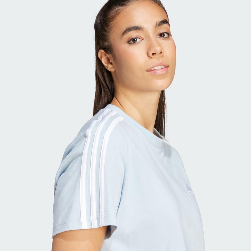 Crop top en jersey Essentials 3-Stripes