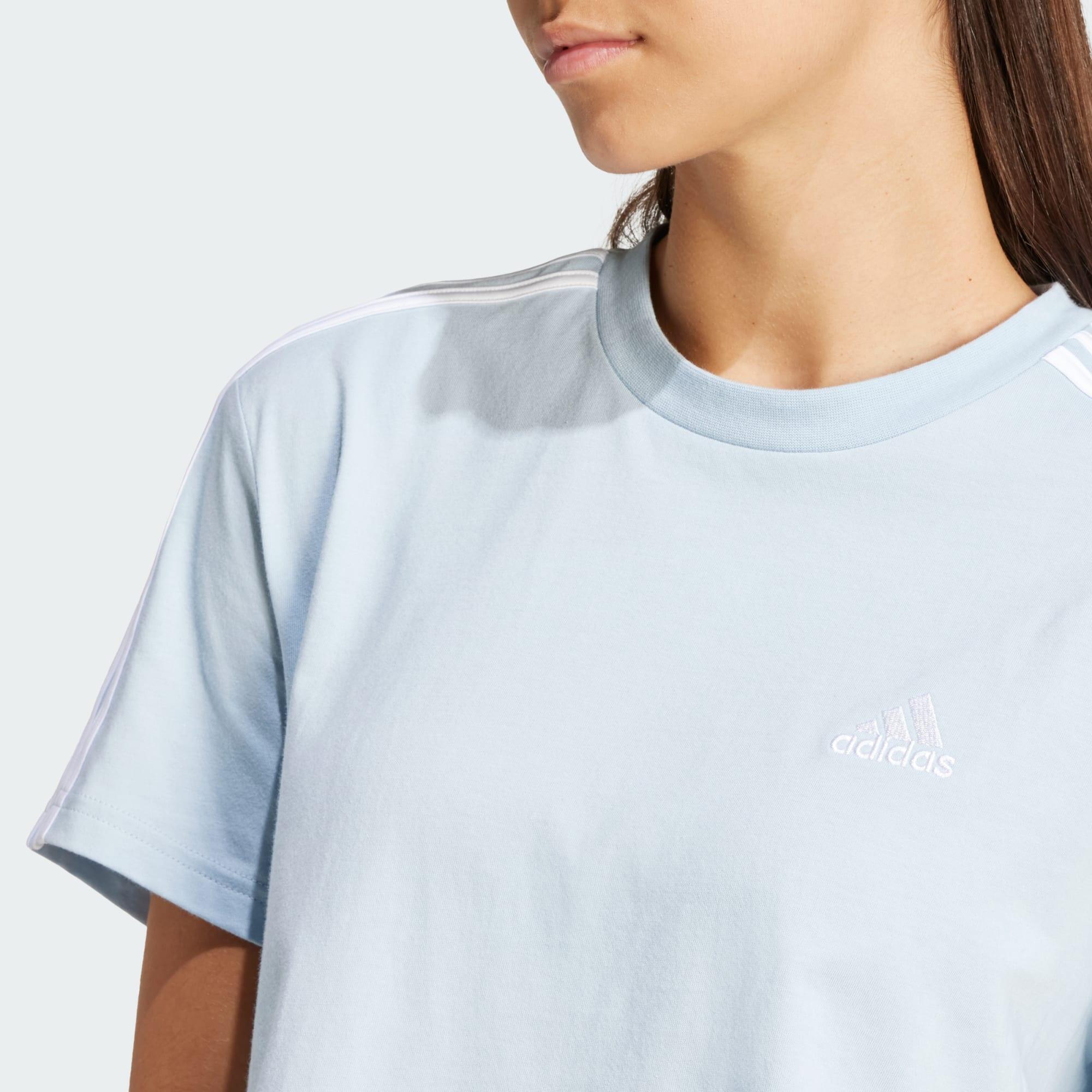 Crop top en jersey Essentials 3-Stripes 4/6