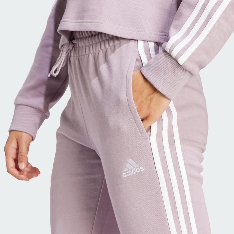 Essentials 3-Stripes French Terry Cuffed Broek