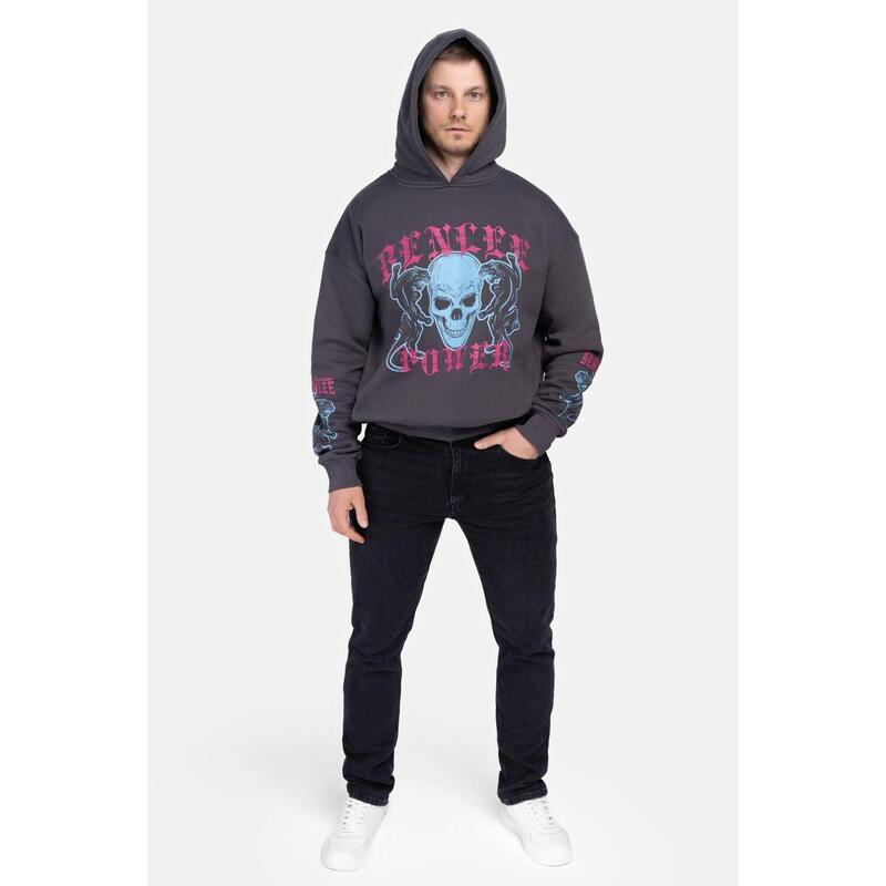 BENLEE Herren Kapuzensweatshirt Oversize PANTERA HD