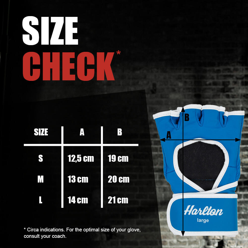 guantes de entrenamiento mma Lonsdale Harlton 7/7