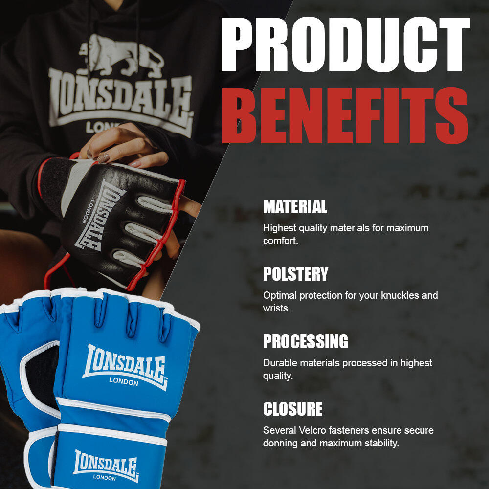 Gants de MMA entraînement Lonsdale Harlton 5/7