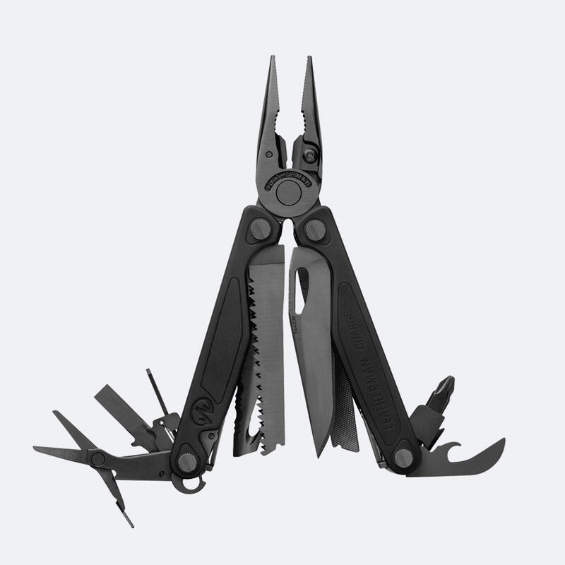 Pince Multifonctions Randonnée Camping 19 Outils en 1 Charge+ Noir LEATHERMAN