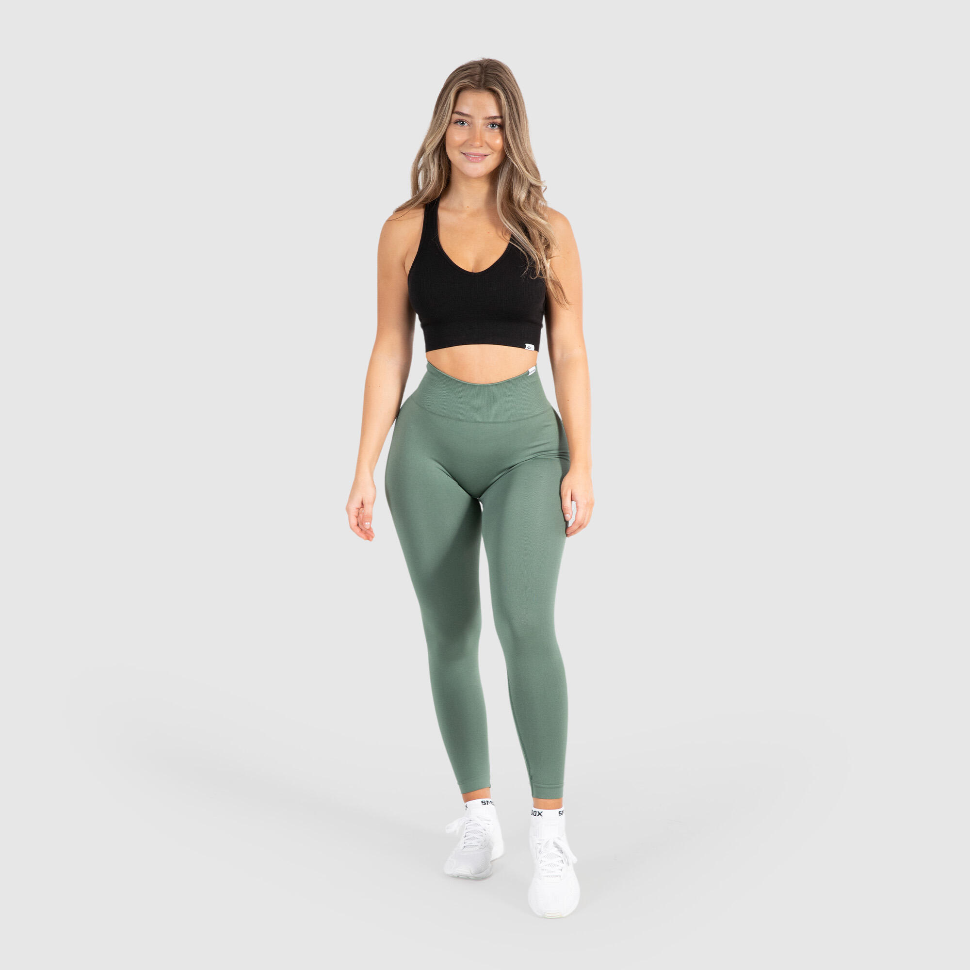 Damen Leggings Amaze Scrunch Pro Olive 3/6