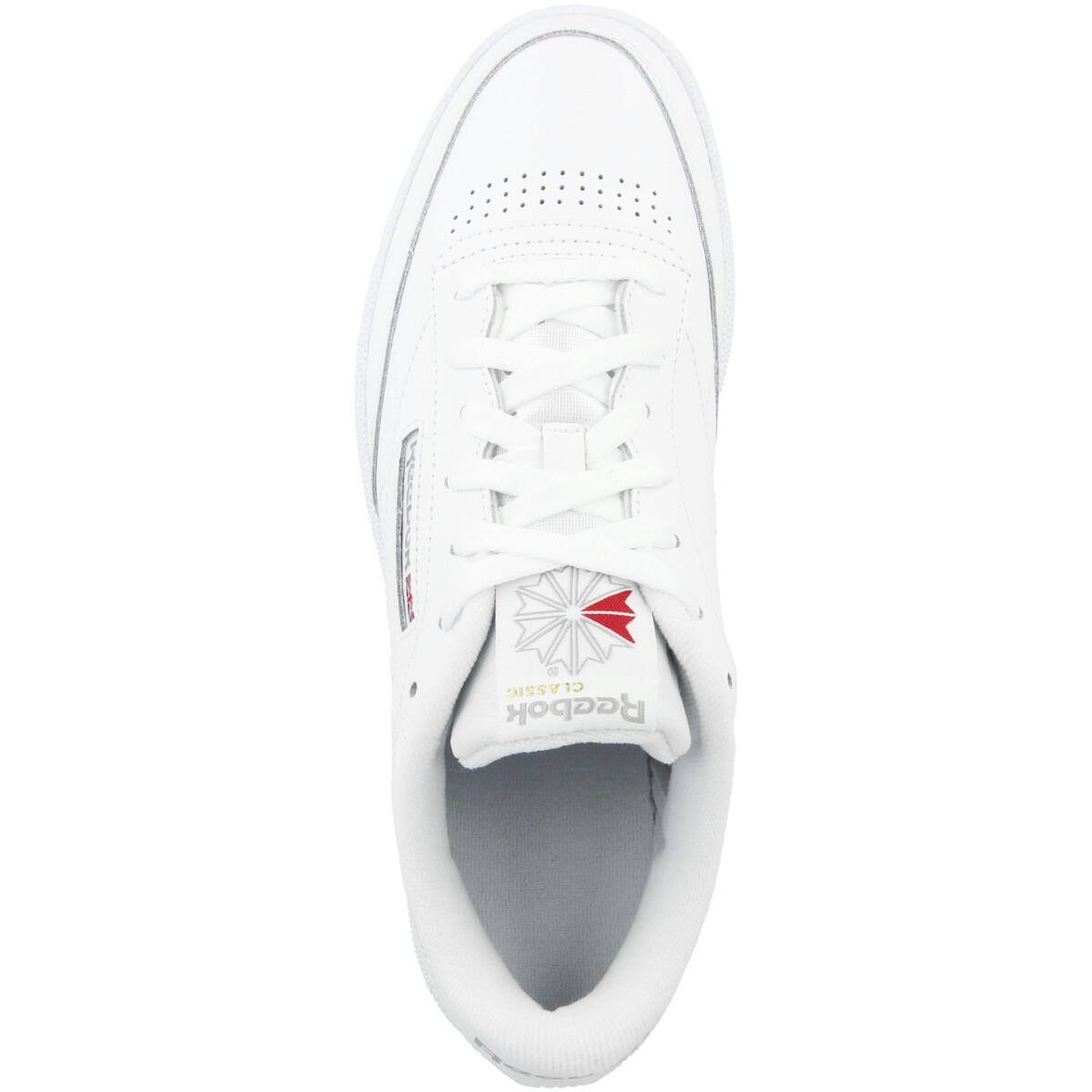 Chaussure de randonnée Baskets Reebok CLUB C 85 Blanc 2/5