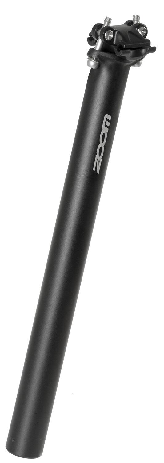 Zadelpen ATB ø27.2 mm / 350 mm aluminium - zwart 2/3