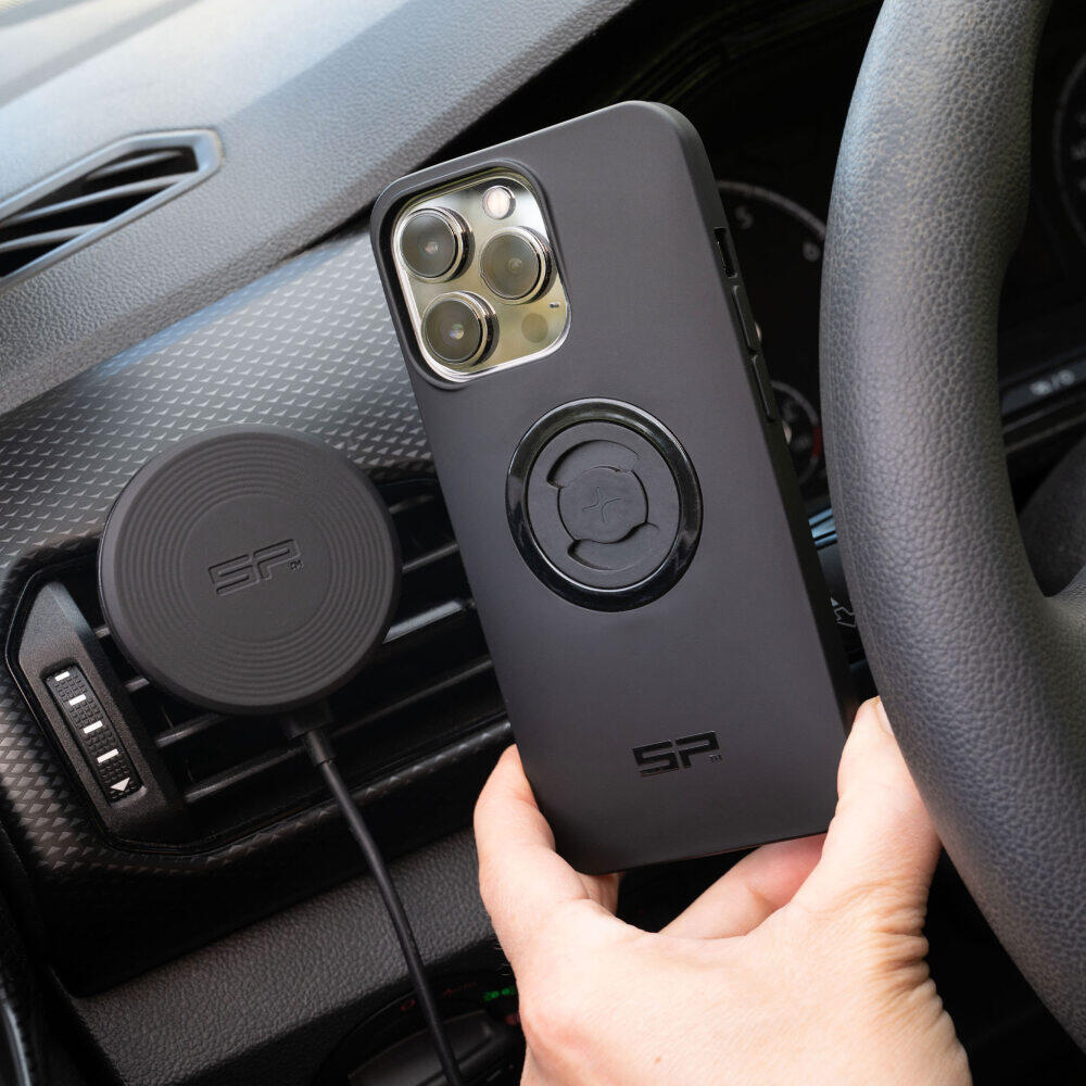 Uchwyt samochodowy na telefon z wentylacją ładowarki w zestawie SP Connect SPC+ 6/7