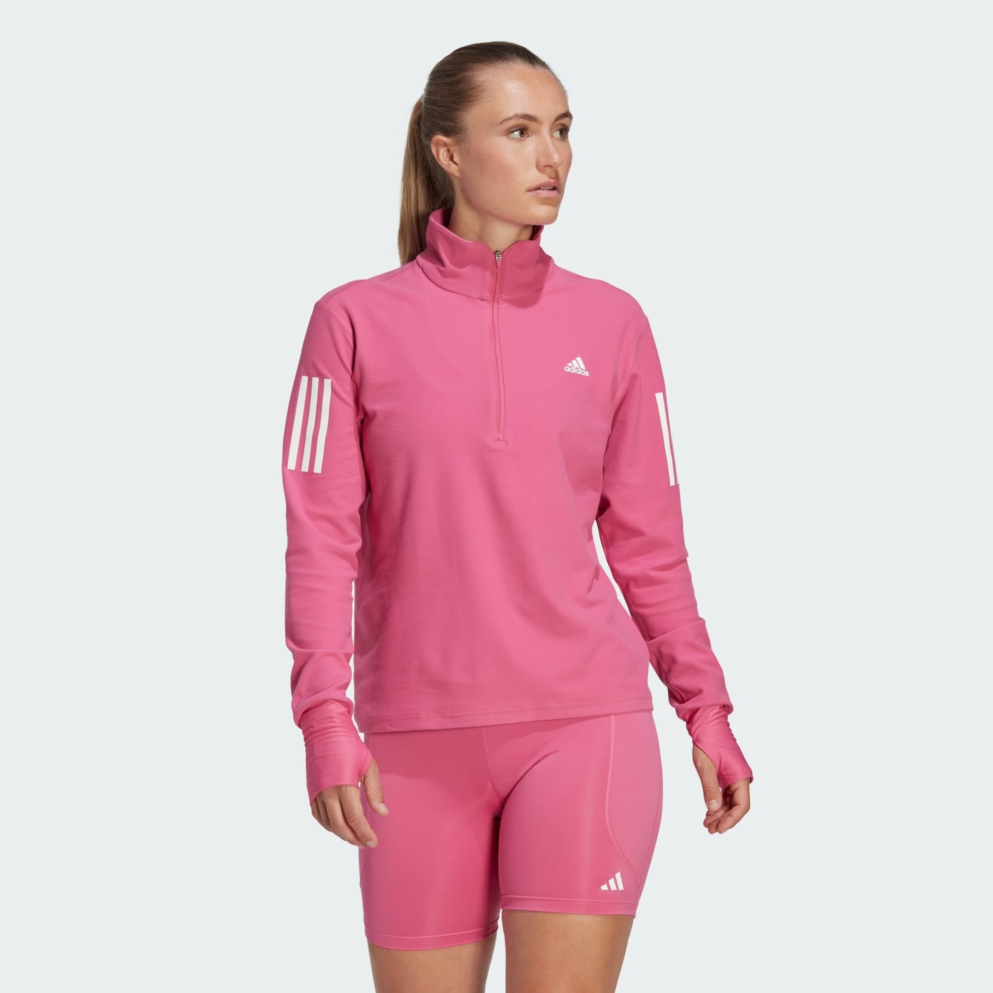 ADIDAS Own the Run Running 1/2 Zip Sweatshirt