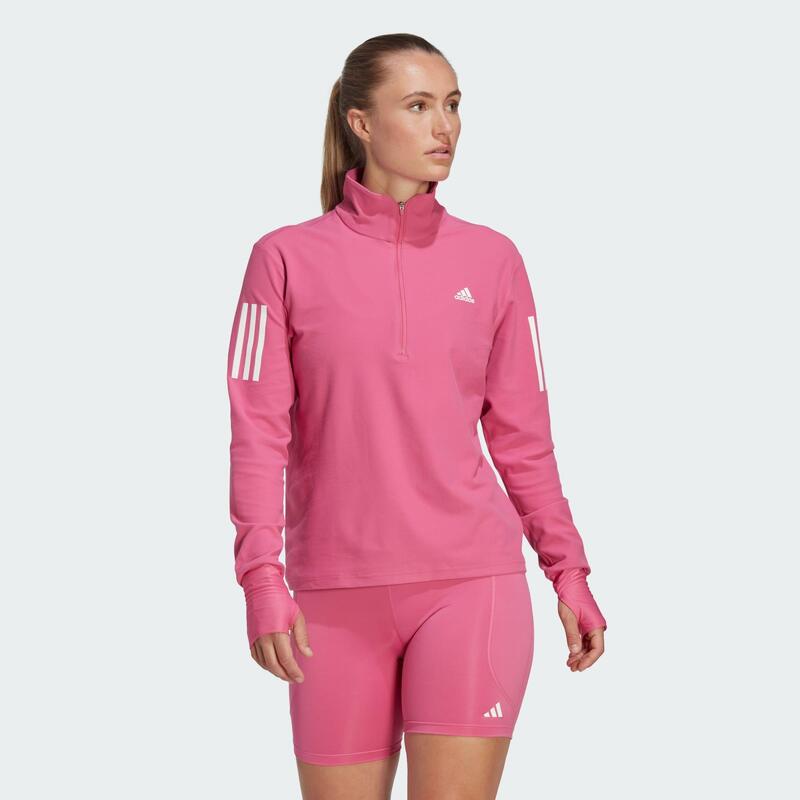 Sweat-shirt de running 1/2 Zip Own the Run