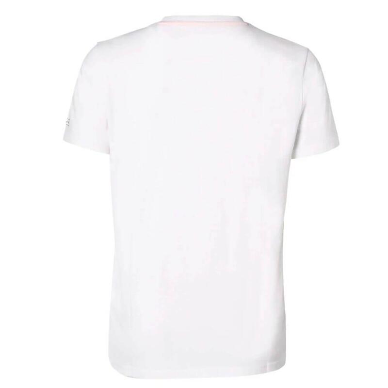 T-Shirt em Algodão de Fitness Homem KAPPA GRAMI. Branco KAPPA - Decathlon